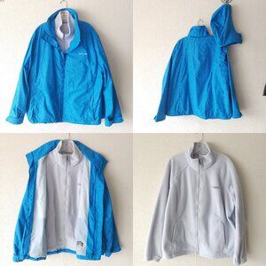 Columbia Waterproof Shell & Fleece Interchange Jacket Plus size 3X